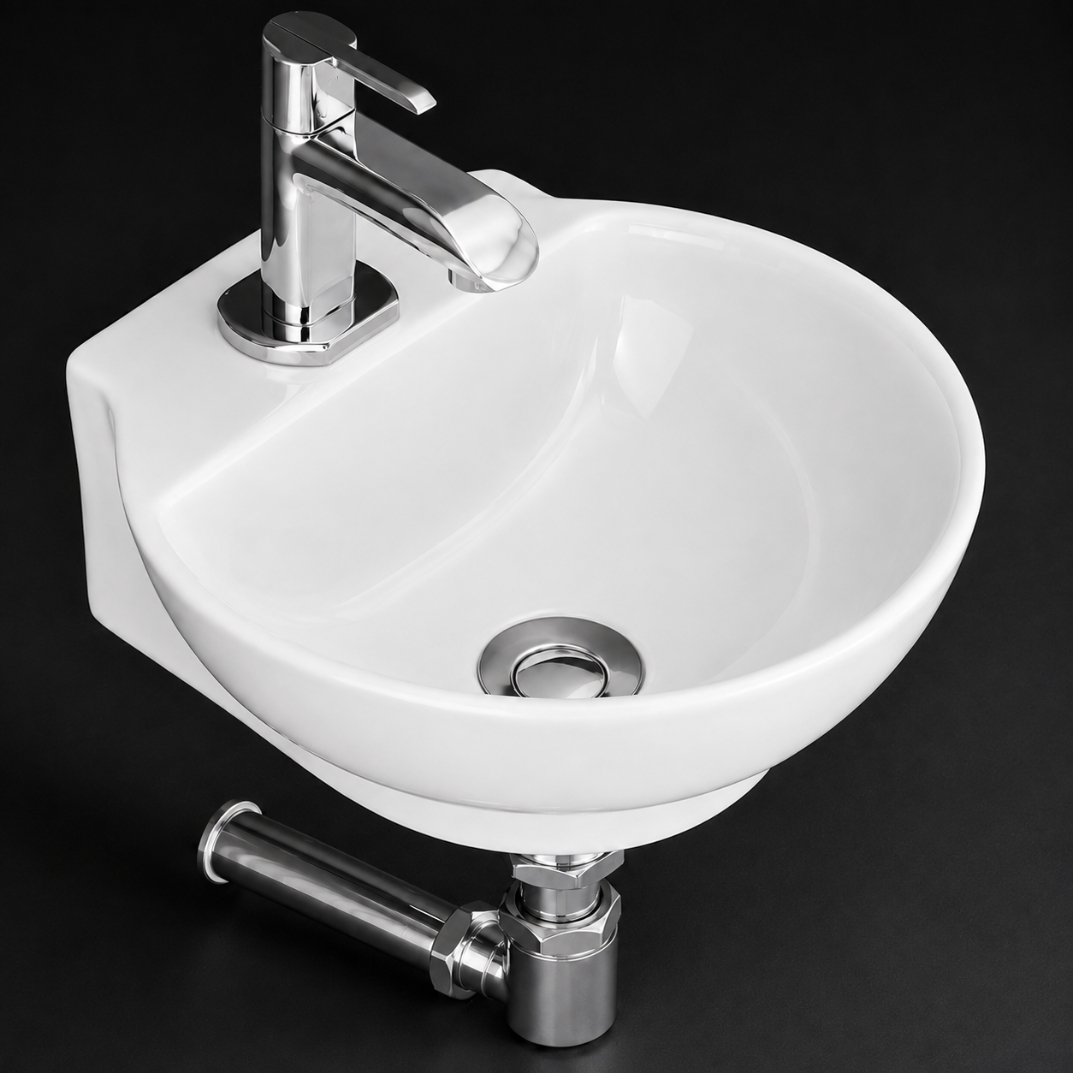 BEAT Wall Hung Basin Wash Basin - My Home Studio